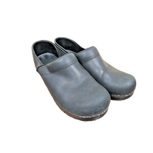 Dansko Womens Professional Clogs - Black US Size 7.5 EU Size 38